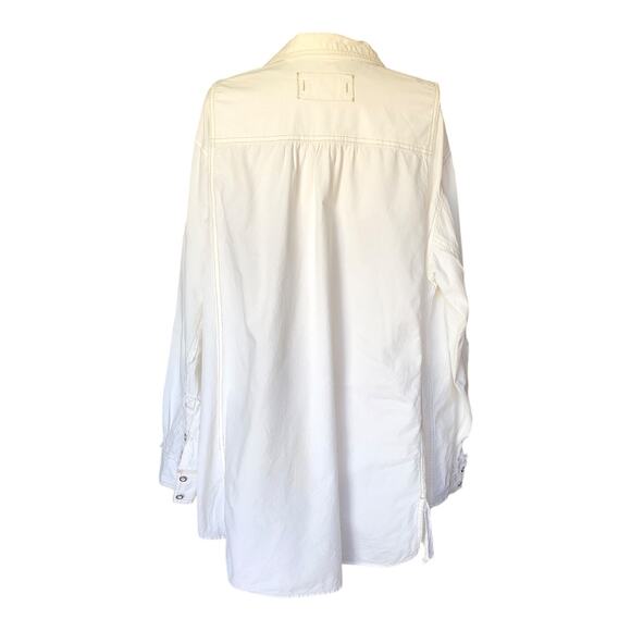 We The Free Oxford Dreams Button Down Shirt Long Sleeve Women's Size Small - Picture 6 of 12